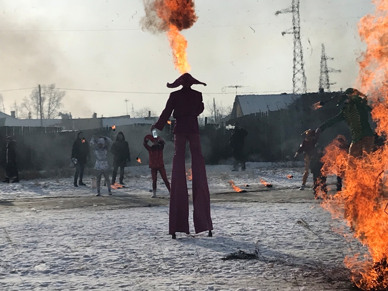 Депутат Катушев и жители Черновского района, провожая зиму, сделали массовое селфи