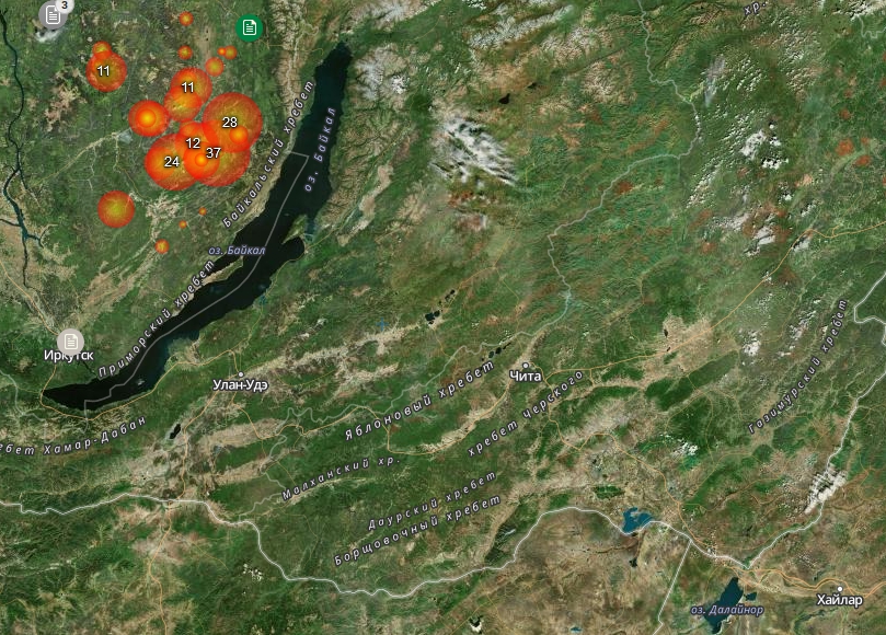 Спутниковая карта забайкальского края в реальном времени 2022 год