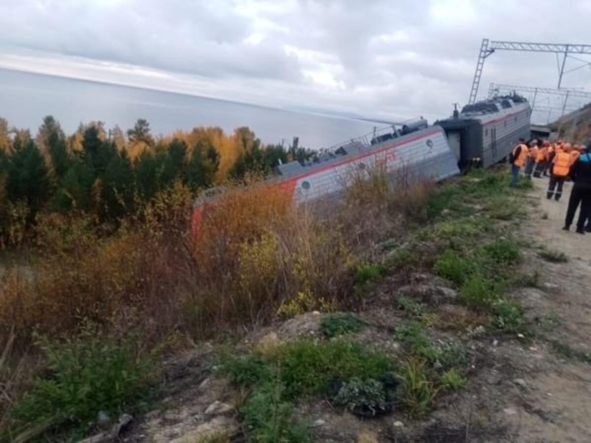 Поезд сошел с рельсов в Бурятии