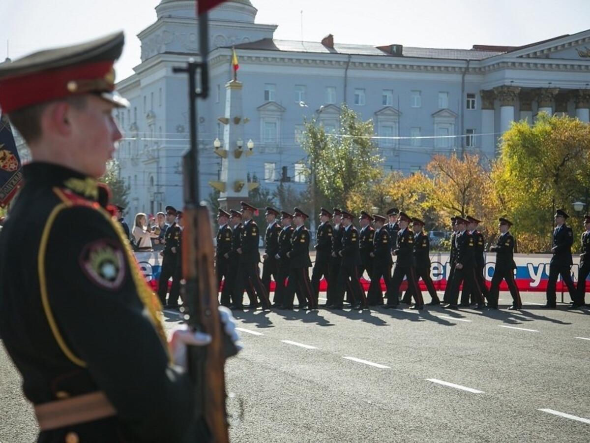 Перекрывать улицы 9 мая в Чите начнут с 5:30 утра