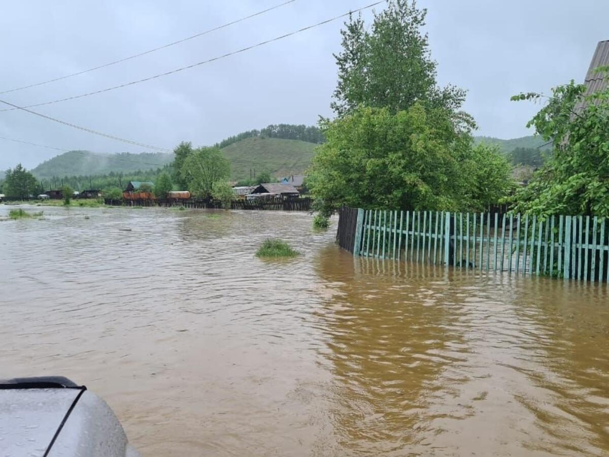 В забайкальском городе началось наводнение