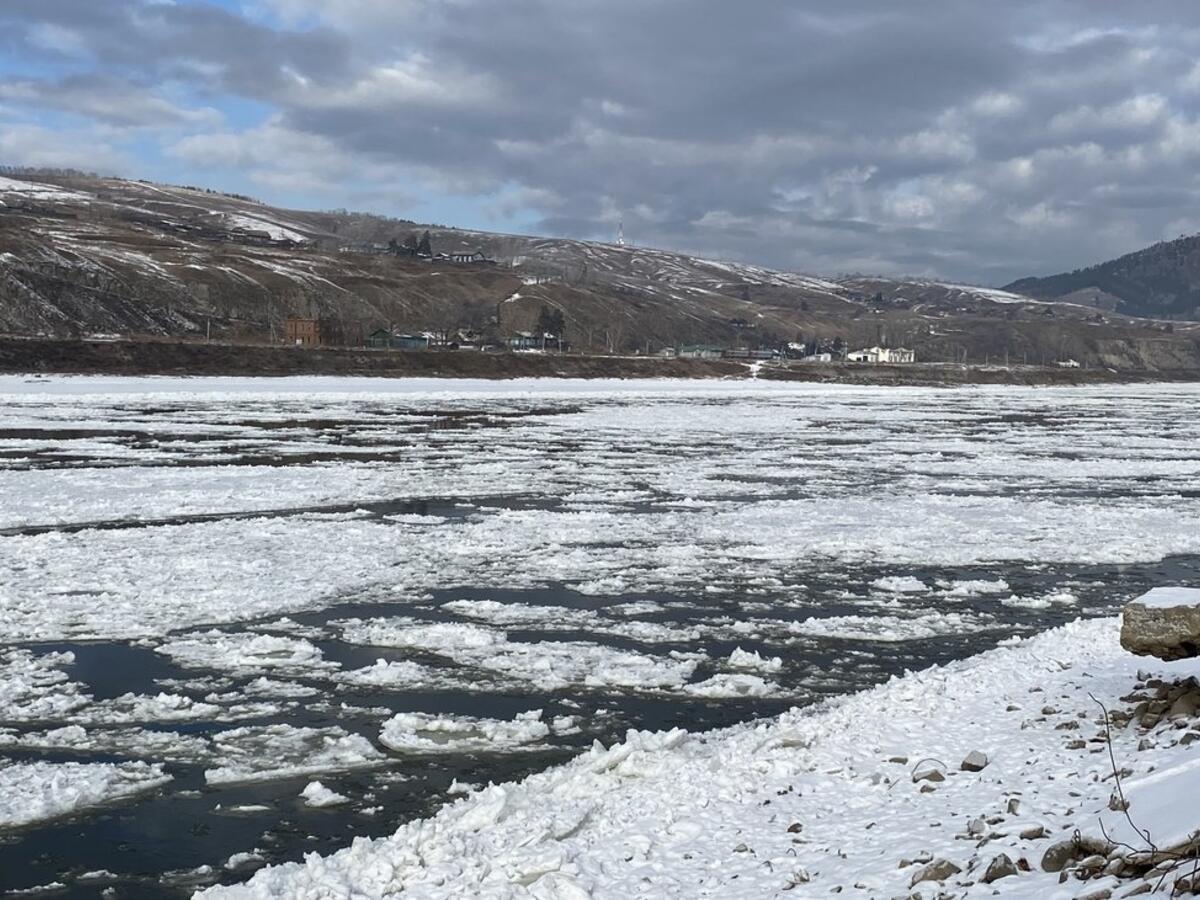 На реке Шилка в Забайкалье прогнозируется ледовый затор