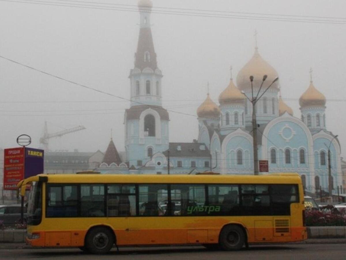 В Чите изменено расписание автобуса на маршруте № 5