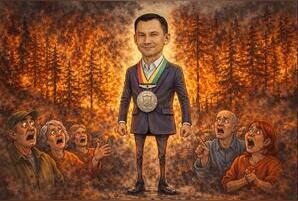 Павел Волжин: министр, которого не могли найти во время пожаров