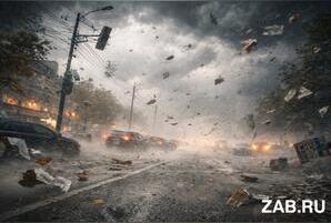 Забайкальское МЧС публикует оперативное предупреждение из-за сильного ветра