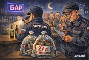 В Чите полицейские выявили нарушения в период запрета продажи алкоголя
