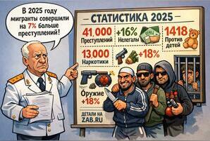 Бастрыкин о мигрантах: какие цифры преступности показал 2025 год?