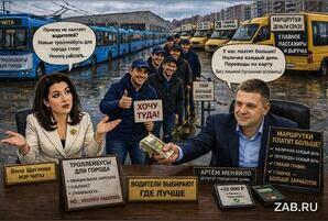 Почему не хватает водителей на троллейбусы в Чите, и кому это выгодно?