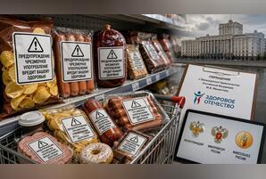 В России предложили маркировать вредные продукты как табак