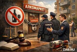 Полицейские изъяли 80 литров алкоголя из магазина в Чите