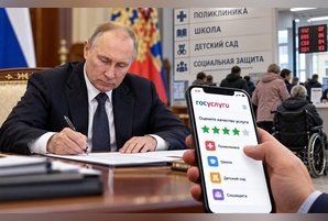 Путин поручил создать систему оценки соцуслуг через «Госуслуги»