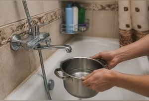 Жители 1-го микрорайона Читы жалуются на зловонную воду