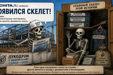Появился скелет