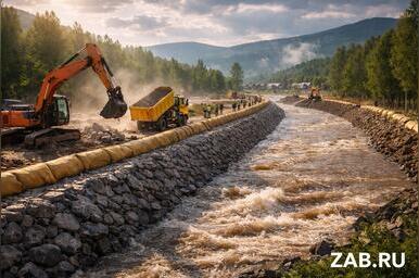 Забайкалье потратит на защиту от паводков в 100 раз больше, чем в 2019-м