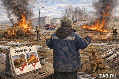 Житель Тунгокоченского района стал виновником двух пожаров за один день