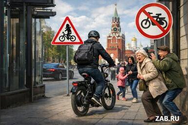 Президент России берется за электровелосипеды: тротуары под угрозой?