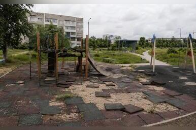 «Урановый парк» в Краснокаменске развалился после реконструкции за 122 млн