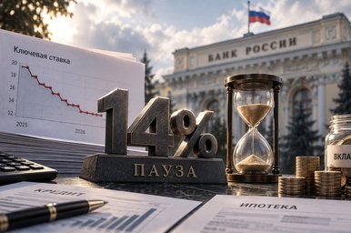 Банк России остановил снижение ставки: 14% и пауза после десяти шагов подряд