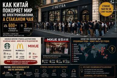 Как Китай покоряет мир не электромобилями, а стаканом чая