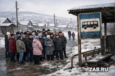 Жители Малой и Недорезова устроили сход из-за проблем с маршрутками