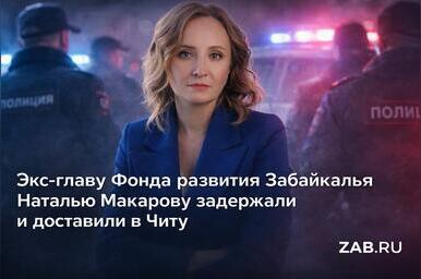 Экс-главу Фонда развития Забайкалья Наталью Макарову задержали и доставили в Читу