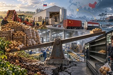 Картофельные качели
