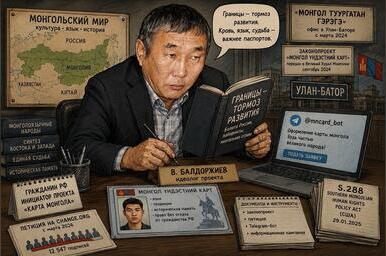 Карта монгола. Кто чертит новую идентичность внутри России