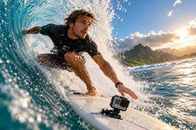 Последний кадр GoPro