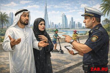 В Дубае родителей накажут за нарушения детей на электросамокатах