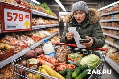 Цены на продукты в Забайкалье выросли до 4,8%