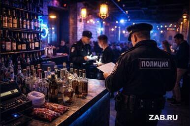 Полиция Читы провела рейд «Ночное заведение»