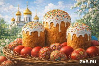 ZAB.RU поздравляет с Пасхой