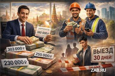 Мигрантам в России предлагают зарплаты до 380 тысяч рублей