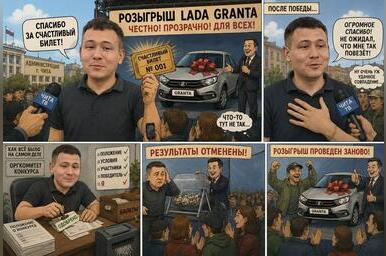 Лототрон судьбы, или как чиновник Минкультуры чуть не уехал на своей же удаче