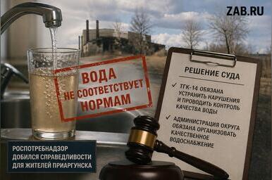 ТГК-14 больше года не проверяла воду в Приаргунске — 8 тысяч жителей пили неизвестно что
