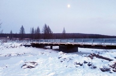 После вмешательства прокуратуры был восстановлен мост через реку Полдневая