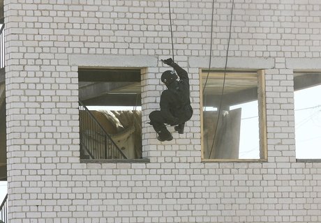 Показательные выступления ОМОНа «Коршун» в Чите