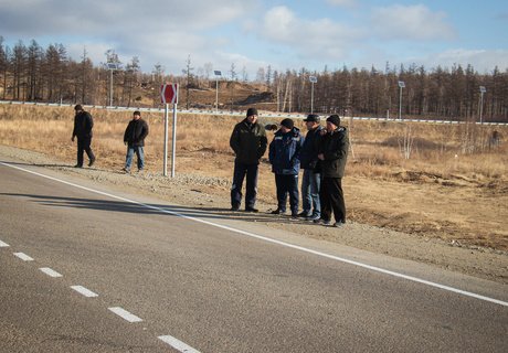 Синяя ленточка: Как открывали дорогу на Арахлей