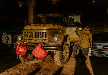 Быт добровольной пожарной дружины в селе Шишкино
