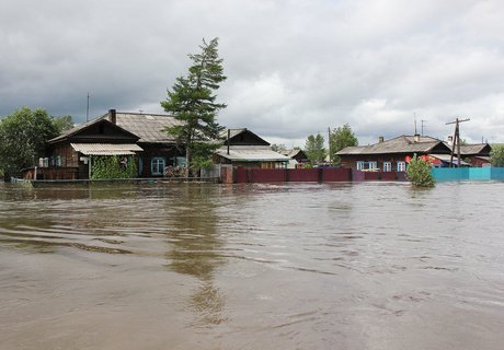 Забайкальские паводки-2018. Шилка в воде