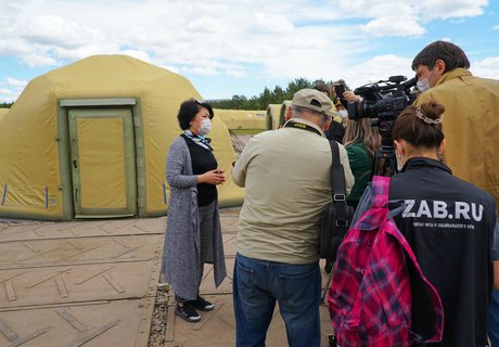 Полевой госпиталь для борьбы с Covid-19 развернули в Каштаке