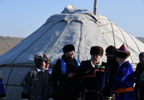 Сагаалган в Агинском и поздравление Осипова на бурятском языке – фоторепортаж ZAB.RU