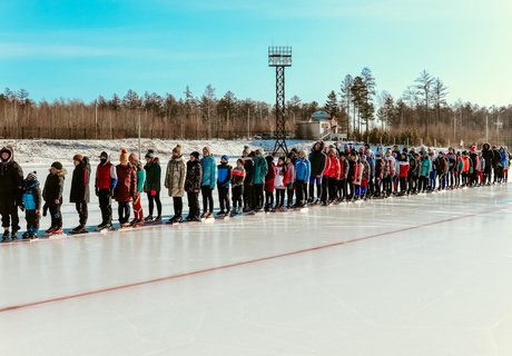 Этап первенства ДФО по конькобежному спорту стартовал в Чите - фото ZAB.RU