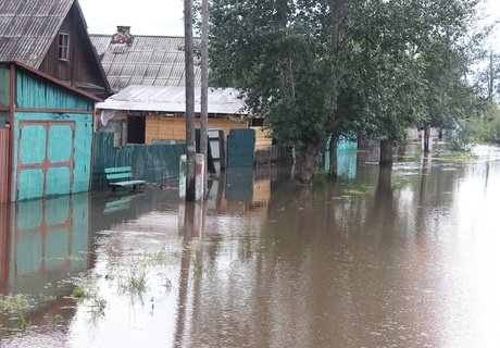 Забайкальские паводки-2018. Шилка в воде