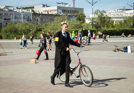 Невероятный велопарад на закрытии Забайкальского супермарафона