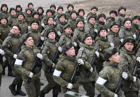 Подготовка ко Дню Победы – репетиция парада прошла в Чите