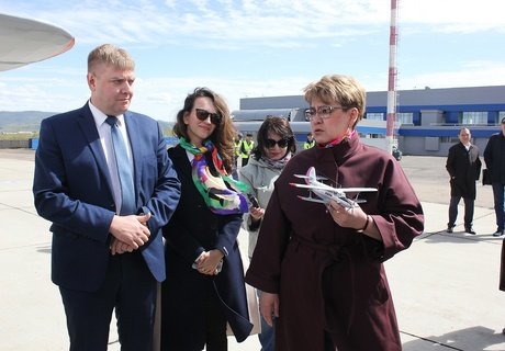 Первый в Забайкалье самолёт ТВС-2МС поднялся в воздух