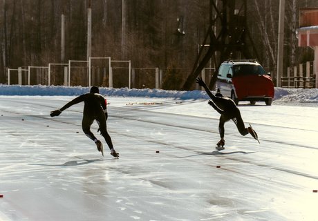 Этап первенства ДФО по конькобежному спорту стартовал в Чите - фото ZAB.RU