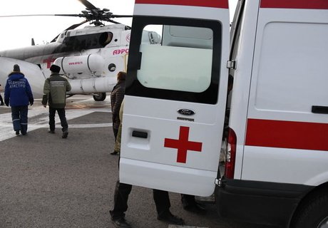 Автокатастрофа: Вертолет доставил в Читу пострадавших в ДТП под Агинском