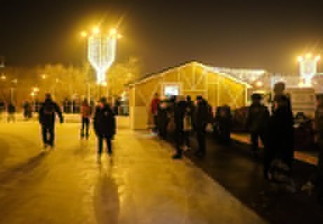 В Чите открыли самый большой «зимний» фонтан на Дальнем Востоке